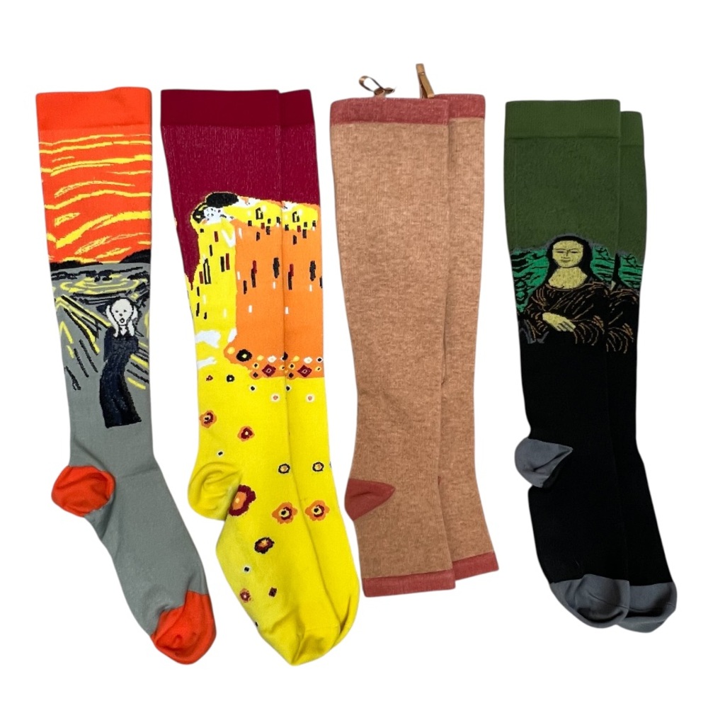 Unbranded Assortment of Compression Socks 3 Pairs 1 Single